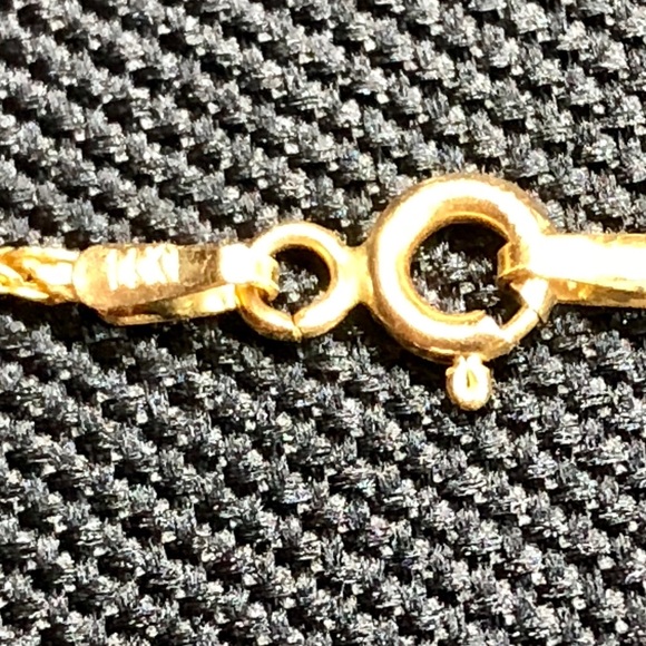 14k ❤️ pendent Chain .25carat natural💎Certificate - Picture 6 of 8